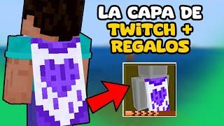 ¡CÓMO CONSEGUIR LA CAPA TWITCH  Y MAS REGALOS EN MINECRAFT! BEDROCK 1.21