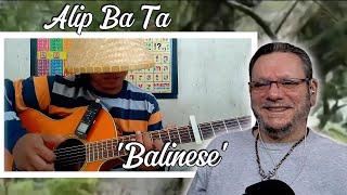 Alip Ba Ta | Fingerstyle Balinese | First Time Hearing