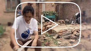 The couple returned village to work hard renovate the dilapidated old house and enjoy life together