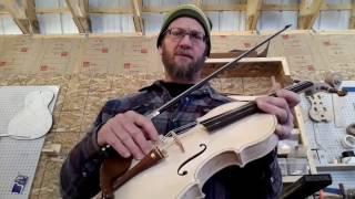 Building an Oak Fiddle part 1