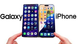 Galaxy S25 Ultra vs iPhone 16 Pro Max Speed Test