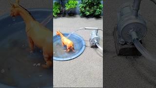 (ideas)how to make horse water bathed ! Mini motor water pump mini tractor project # 293