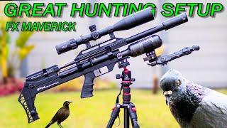 Great Hunting Setup | FX Maverick | JSB 18gr Pellets | Tripod | Airgun Pest Control | FX Airguns