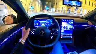 RENAULT MEGANE 2023 - NIGHT POV Probefahrt (PURE DRIVING) E-TECH 160kW