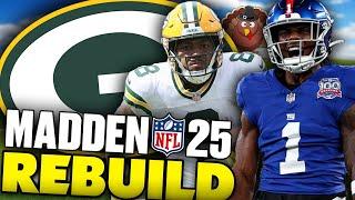 Thanksgiving Challenge Rebuild! Madden 25 Green Bay Packers Rebuild