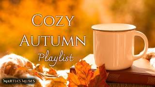 Cozy Autumnal Playlist | mashup of autumnal music and ambient sounds for reading or writing