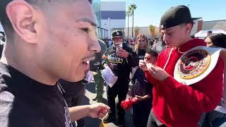 CHOP CHOP MOBBED BY FANS THE NEXT CHAMP OUT OF MORENO VALLEY - ESNEWS BOXING