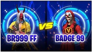 @Badge99ff  VS @BR999FF  || 1 V 1 CUSTOM || HIBRO GAMING