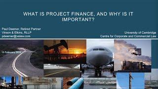 What is Project Finance, and Why is it Important?: 3CL Travers Smith seminar