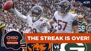 BEARS POSTGAME: Cairo Santos & Chicago Bears kick GAME-WINNING field goal vs Packers! | CHGO Bears