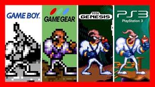 Earthworm Jim  Versions Comparison  Genesis, SNES, Game Boy, Game Gear, and much more!