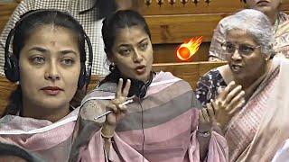 Praniti Shinde Vs Nirmala Sitharaman War Of Words In Lok Sabha | Parliament Budget Session