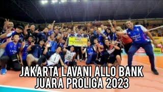 Jakarta Lavani Allo Bank Juara Proliga 2023