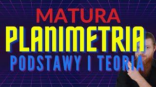 MATURA MATEMATYKA Planimetria teoria najważniejsze rzeczy PEWNIAK planimetria cz.1