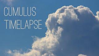 Cumulus clouds up close timelapse | 4k