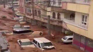 Devastating Flash Floods Sweep Through Quake-Damaged Turkey