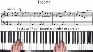 Toccata   Paul Mauriat   leichte Version mit  Noten