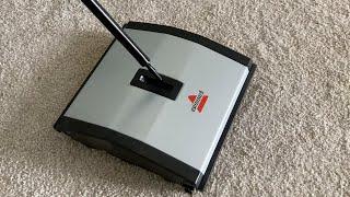 Bissell Natural Sweep Carpet & Floor Manual Sweeper 