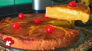 ᴸᴬ Tarta de PIÑA de Karla  una RECETA muy fácil de preparar  o PASTEL de PIÑA