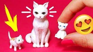 Kittens for dolls Miniature Cat Accessories  DIY Pets for dolls  AnnaOriona