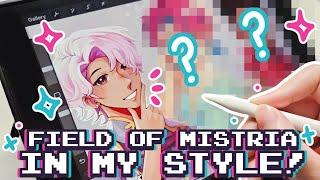 Let's Draw Field of Mistria Characters! | Draw With Me!