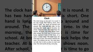 Clock #shorts #english #englishmerl #englishreading #englishgrammar #education