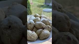 #pierogi or #vareniki with tart cherries