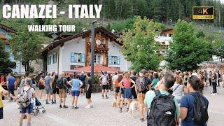 CANAZEI /  TRENTINO ALTO ADIGE  /  ITALY  / 4K  WALKING TOUR 2024