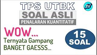 Soal ASLI TPS UTBK (Penalaran Kuantitatif/Numerik) - SBMPTN 2021