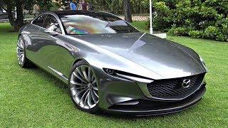 Mazda Vision Coupé Concept Start Up Sound, Moving & Loading Into a Truck!