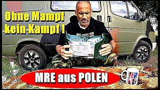 Ex-Legionär Thomas Gast stellt vor: die polnische Feldration (Meal Ready to Eat)