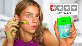 RATING POPULAR SKINCARE PRODUCTS! *shocking results*