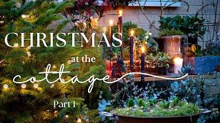 I made my DREAM CHRISTMAS GARDEN decor  Christmas at the cottage