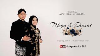 () Live Pernikahan MEGA & DAMAI   10 November 2024 --- MEGA PRODUCTION