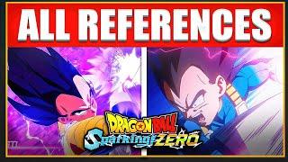Dragon Ball Sparking Zero All References - Vegeta(Scouter) References