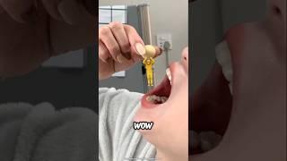 Mom Ate me with Candy ~mini wood toy-woodworking art skill #shorts #candy