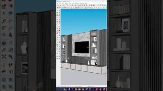 Quick modeling tips inside Sketchup | Training - 8199929888 #shorts #cad #sketchup