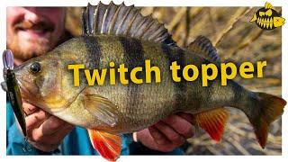 Zo vis je met de Oneten twitchbait van Megabass op grote baars