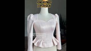 Rini Hlondo Top Design #sundaydress #zotrends #mizosundaydress