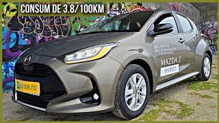 CONSUM DE 3.8L/100KM, IREAL! CUM REUȘEȘTE? - Noua Mazda2 2024 (Agile) || Bercu Ionut