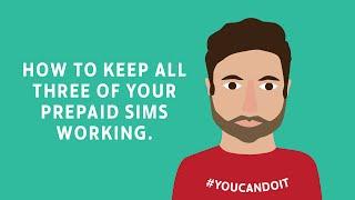 How to keep all three of your Virgin Mobile prepaid SIMs working
