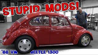 Big Mods with big $$$. When Mods don't make sense. What did the  CAR WIZARD do to this '66 VW Bug?