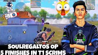 SOULREGALTOS UNBELIEVABLE 1V4 IN T1 SCRIMS SHOCKED EVERYONE | REGALTOS 1V2 | SOULPANDA