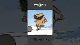 ORIGINALOS Fussball EM24 HD - how football was invented or...... short  #caveman #cartoon