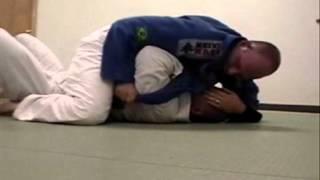 BJJ Blue Belt Test, Sensei Mark Massey and Blue Belt Candidate, Jason Davis Sparring