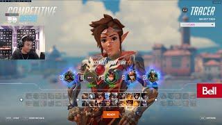 38 ELIMS! Sugarfree INSANE Tracer Season 10 Top 500 Gameplay Overwatch 2