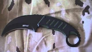 CUCHILLO CARAMBIT  Mtech  MT-665