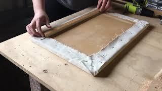 The Ceramic Shop - Making a Canvas Board