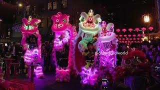 LED LION DANCE & High Pole Performance - LionDanceME || 2023 Chinatown Contemporary Arts Festival