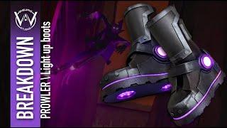 Prowler ( FREE PDF ) ITS light up EVA boots BREAKDOWN